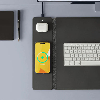Inaxuma™ Wireless Charging Desk Mat