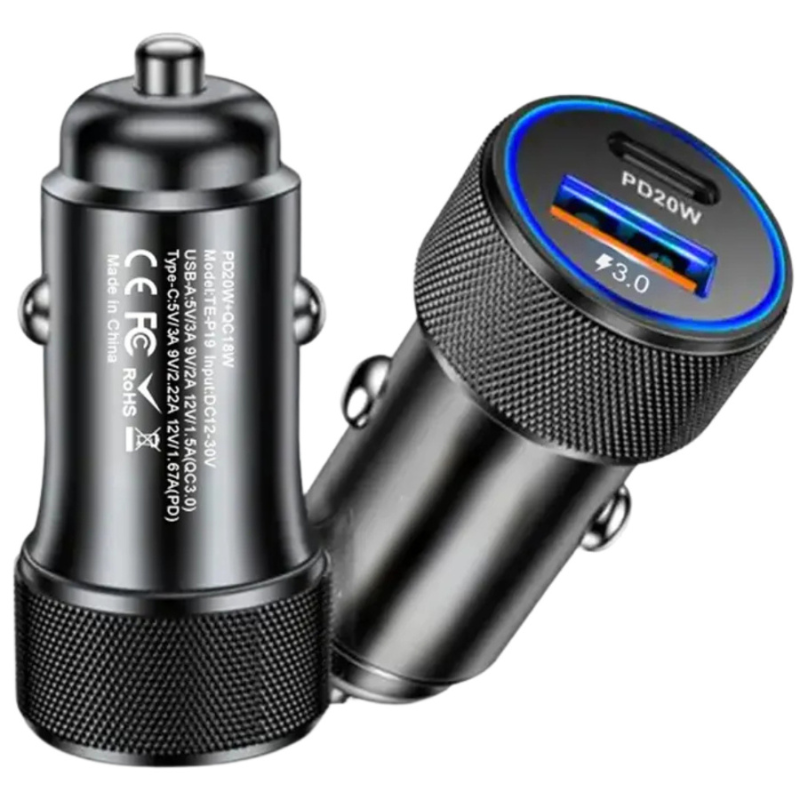 Inaxuma™ Car Charger Adapter 18W